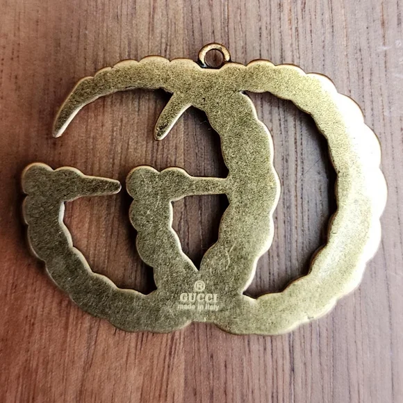 Multi-colored Rhinestones GG zipper Pull - Picture 4 of 4